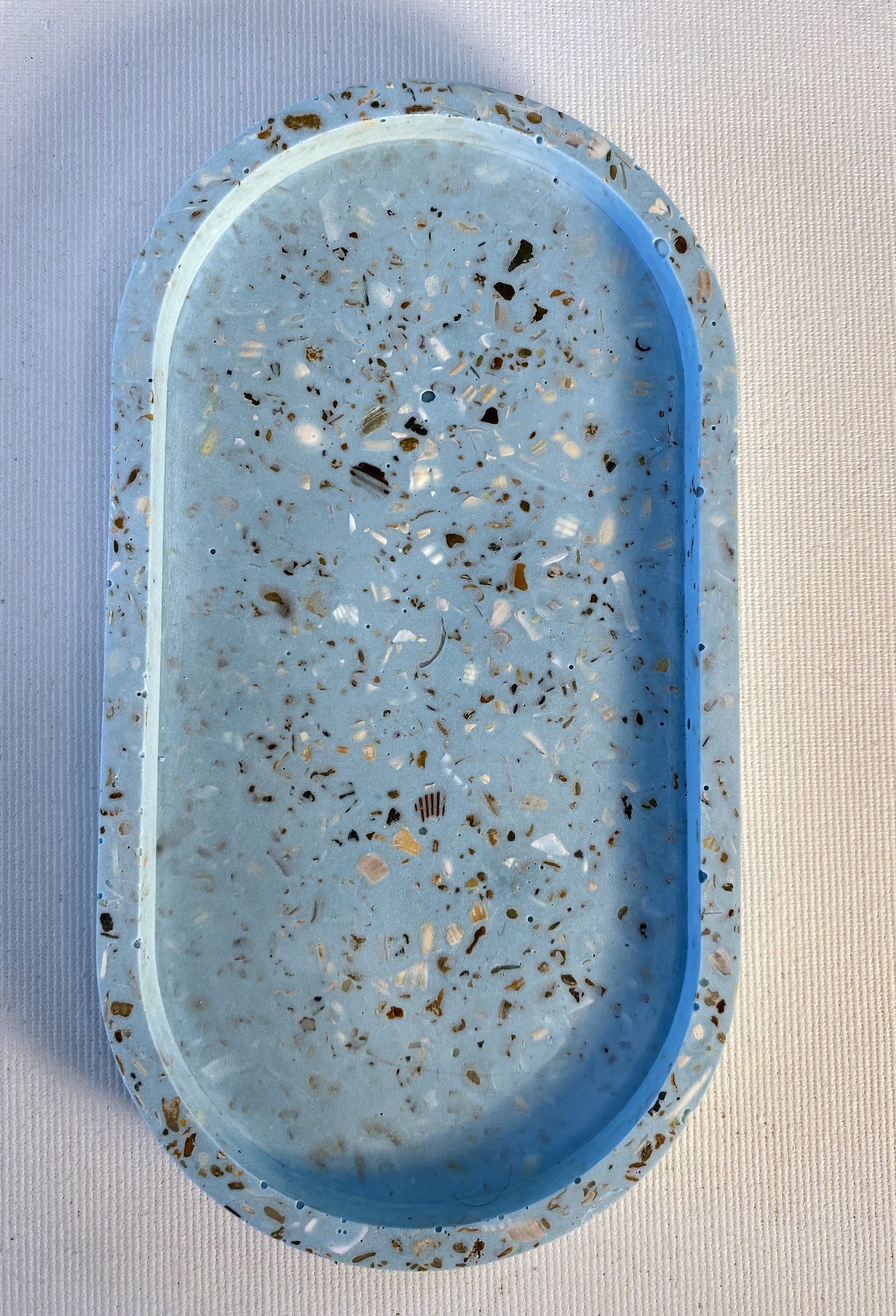 VIDE  POCHE TERRAZZO OBLONG