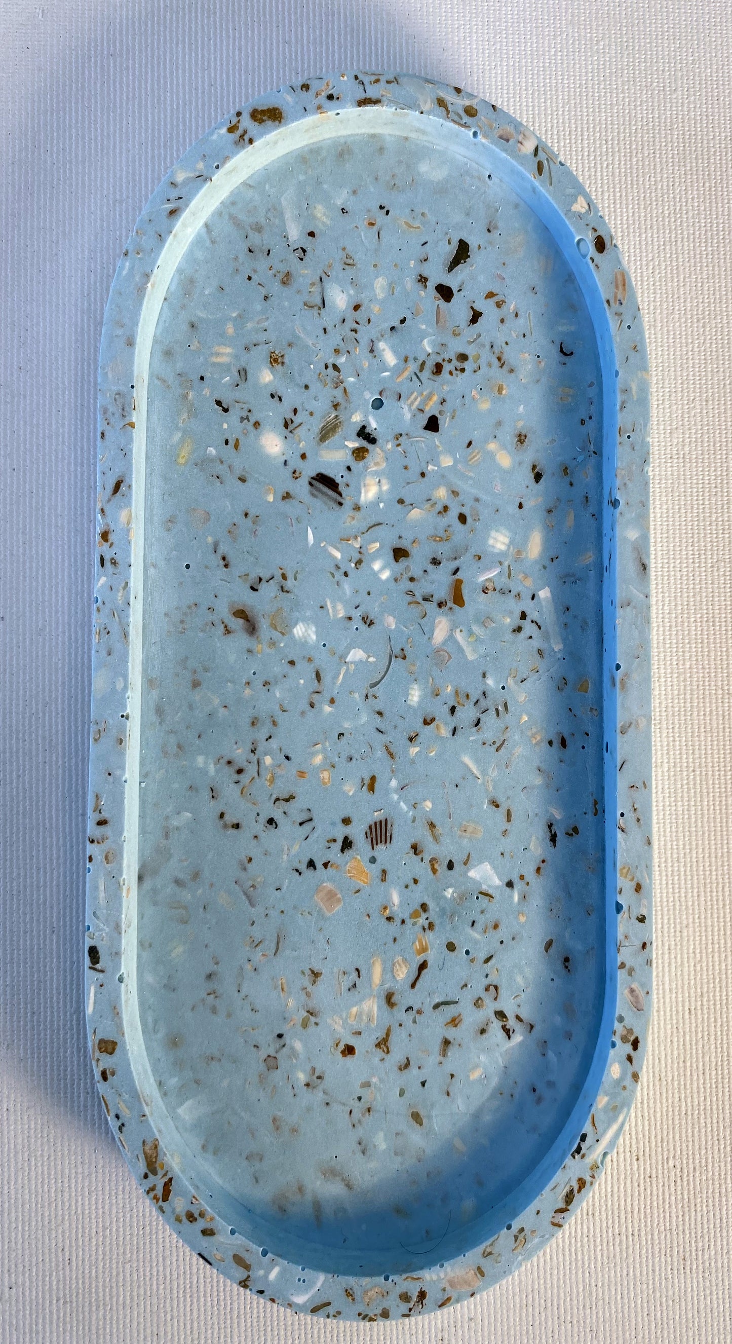 VIDE  POCHE TERRAZZO OBLONG