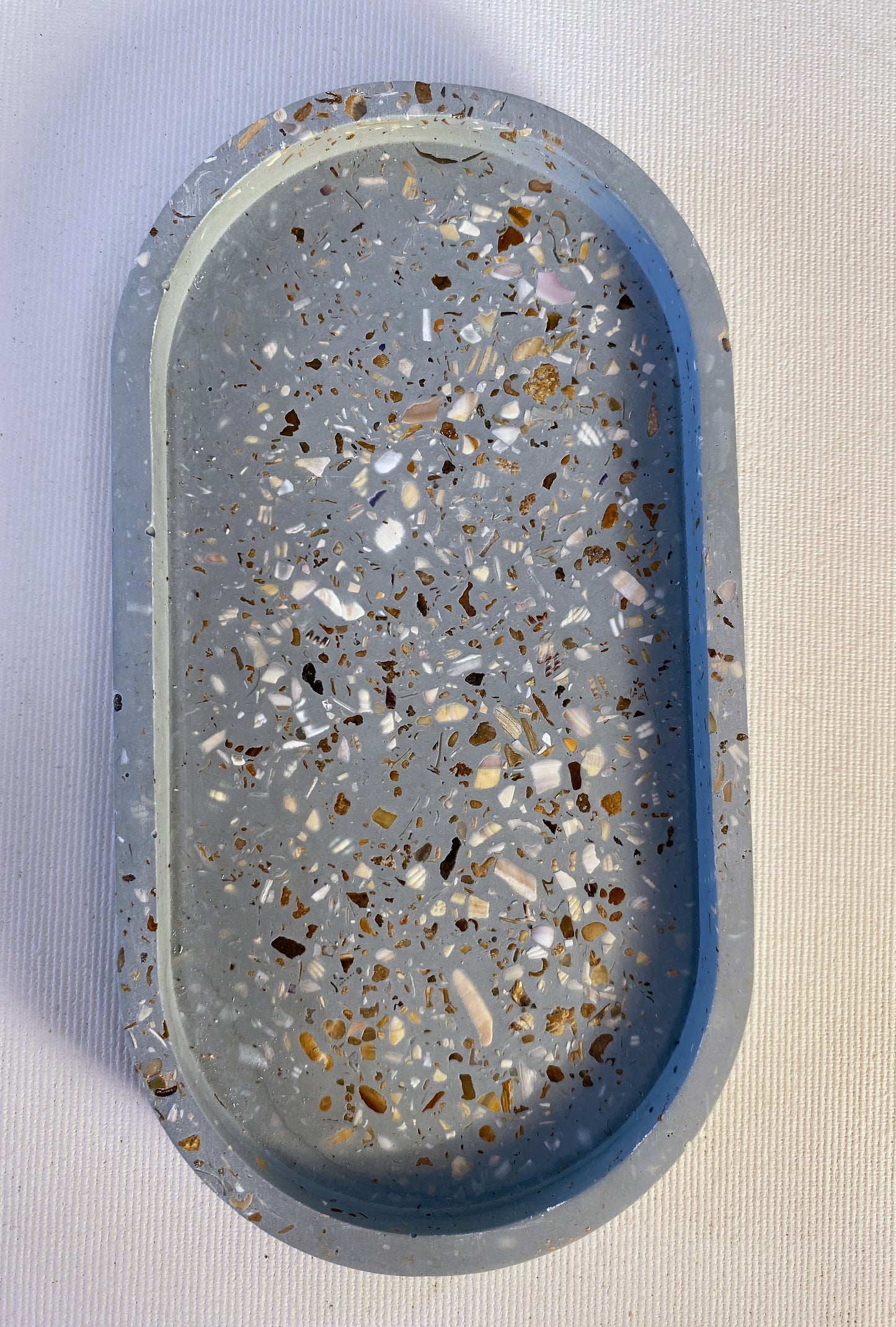 VIDE  POCHE TERRAZZO OBLONG